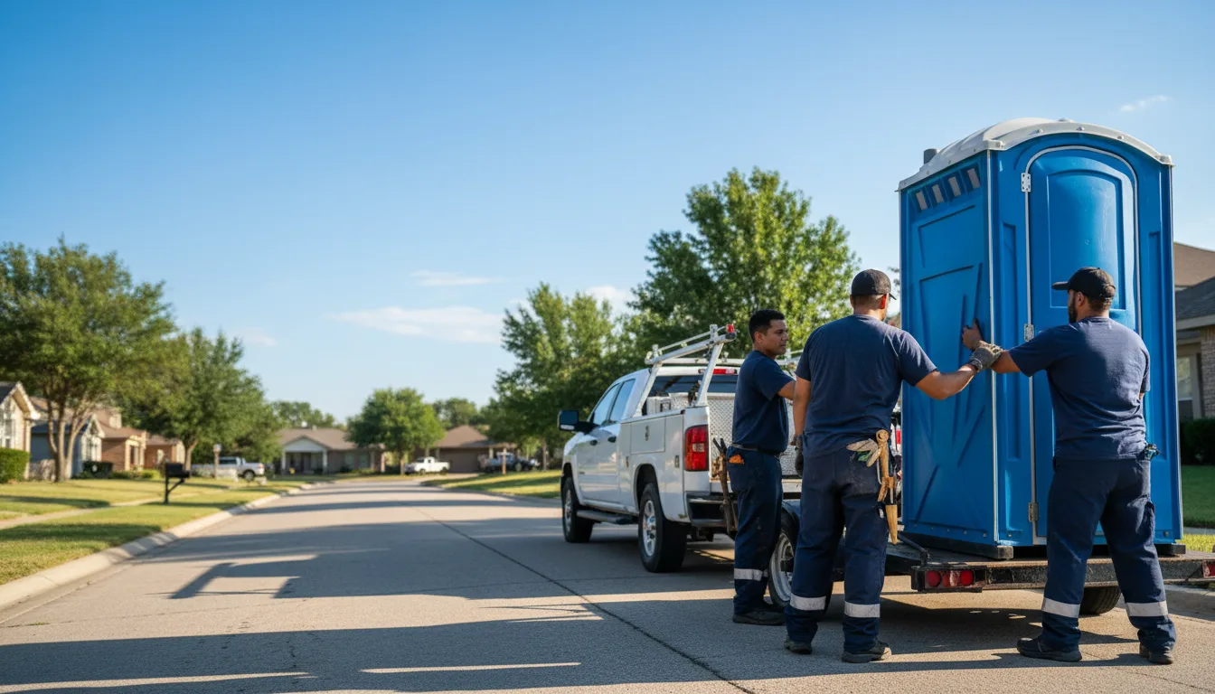 Portable Toilet Rental in Afton, TX near me